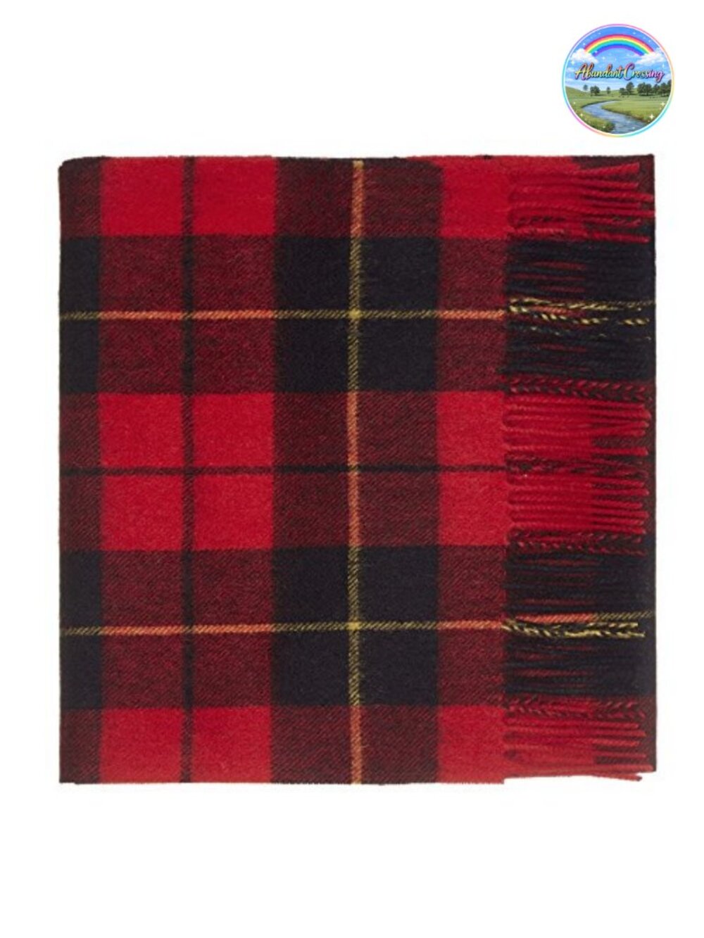 100% Lambswool Tartan Plaid Scarf Scottish Celtic Wrap
